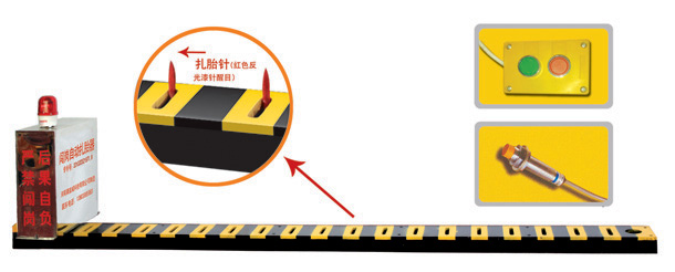 罗田县V3嵌入式闯岗自动扎胎器/阻车器